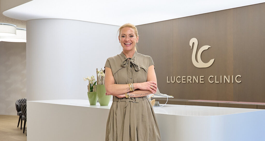 Christa Rigozzi LIVE bei einer Laserbehandlung